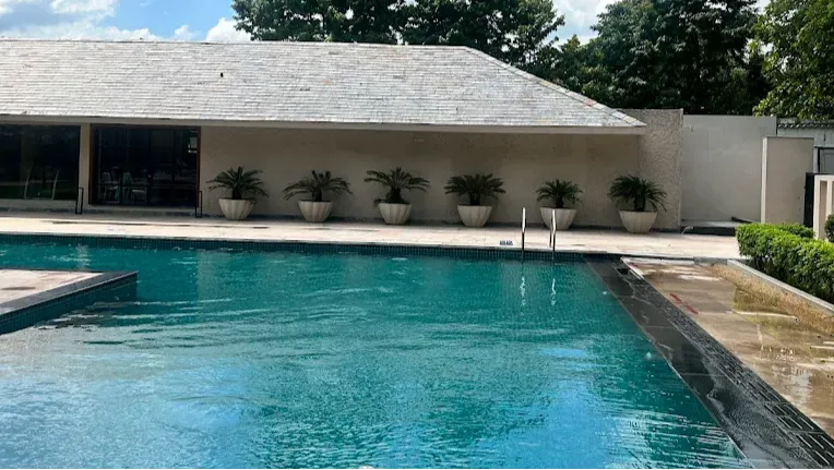 The swimming pool